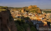 Vistas del Castillo de Arnedo desde el cerro San Miguel 